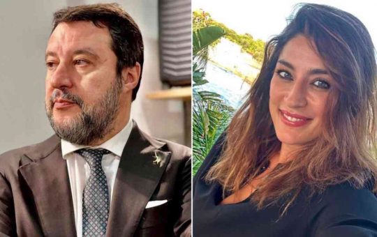 Elisa Isoardi e Matteo Salvini